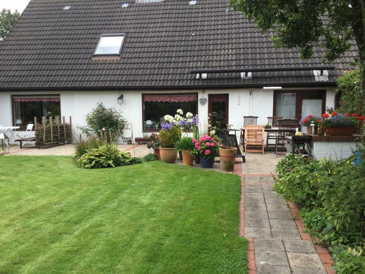 Haus Utspann Leck Buitenkant foto